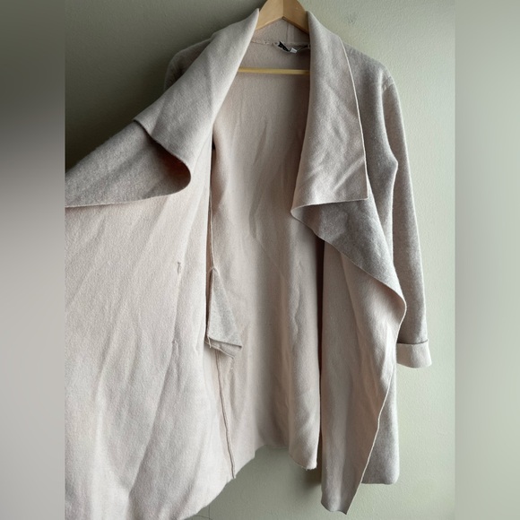 The Cashmere Project Women Long Thick Cardigan Cashmere Sweater Light Pink XS - Picture 4 of 13